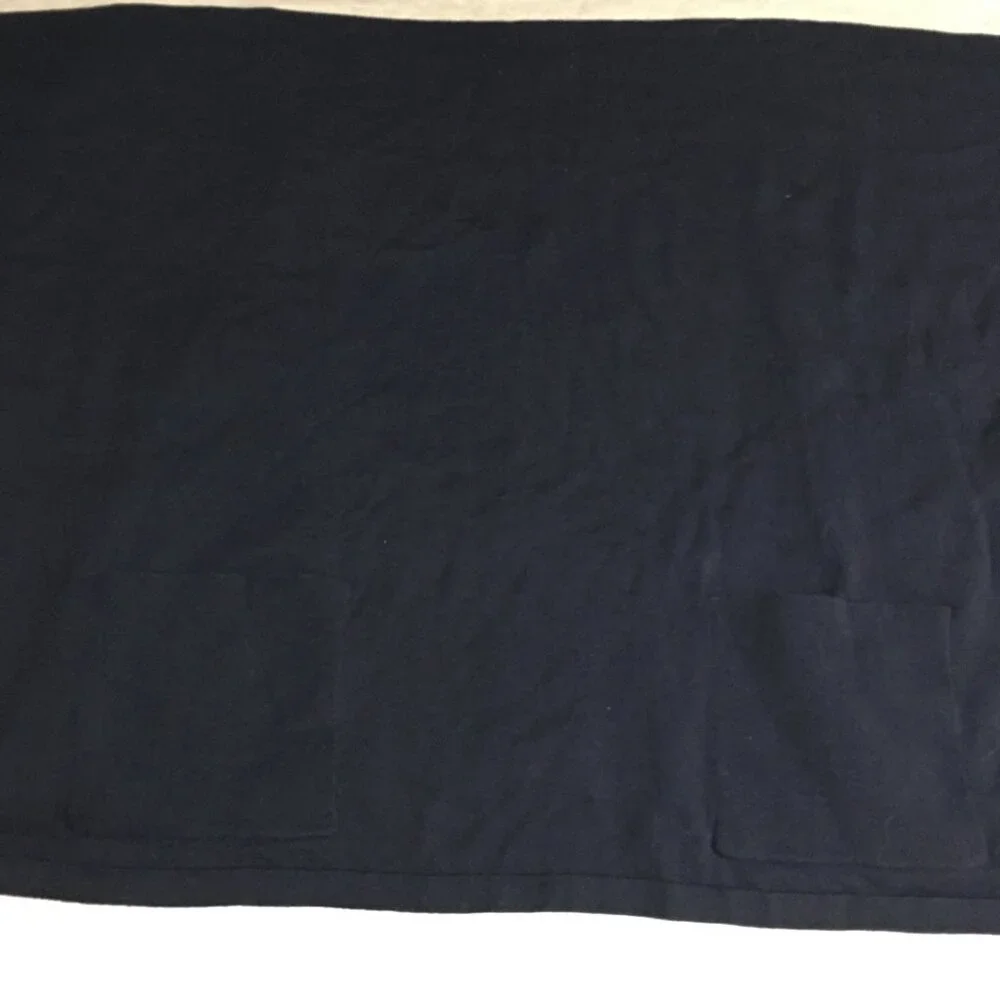 Lilly Pulitzer Elba Coolmax oversized Sweater Pancho in True Navy Size XL - Picture 11 of 12
